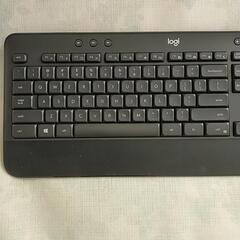 logicoolワイヤレスキーボード(マウス付き)の画像