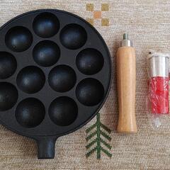 鋳鉄製たこ焼き器