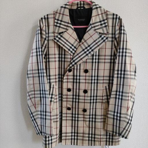 希少　BURBERRY　バーバリー　ブラックレーベル　ピーコート