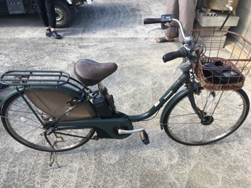 決まりました　電動自転車　パナソニック