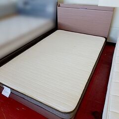 特価☆ニトリ☆セミダブルベッド 薄マット付 コンセント有り 寝具...