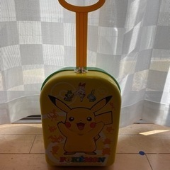 【決まりました】ポケモン　ピカチュウ　子供用スーツケース　キャリ...