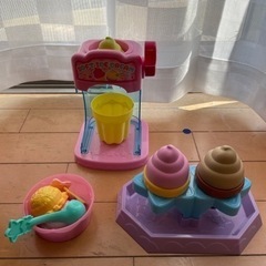 【決まりました】水で色が変わるアイスクリームセット