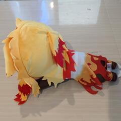 鬼滅の刃　煉獄杏寿郎ぬいぐるみ　の画像