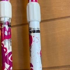 子供用スキーセット(スキー、ブーツ、ストック)女の子向きの画像