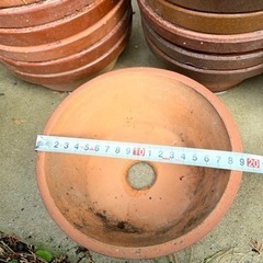 植木鉢　駄温鉢　浅　19cm  10個セット