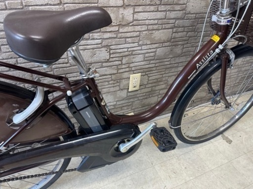 新春SALE 東京23区配達無料　新基準　ブリヂストン　アシスタ　8.9Ah リチウム 電動自転車 中古　73