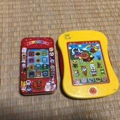 ②知育玩具　アンパンマン 3モードでにこにこスマートフォン＆それ...