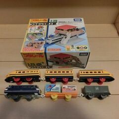 プラレール　プラキッズ橋上駅と車両２編成セット№I
