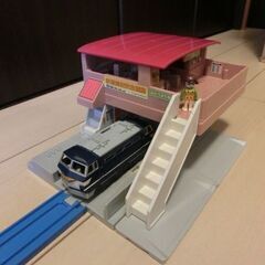 プラレール　プラキッズ橋上駅と車両２編成セット№Iの画像