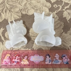 シリコンモールド　ユニコーン2個セットの画像