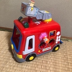 ⑤受け渡し取引中　アンパンマン音と光と手遊びいっぱい DXパズル消防車の画像