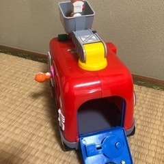 ⑤受け渡し取引中　アンパンマン音と光と手遊びいっぱい DXパズル消防車の画像