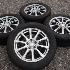 スタッドレスタイヤ 225/55R17　アルミホイール付き4本セット