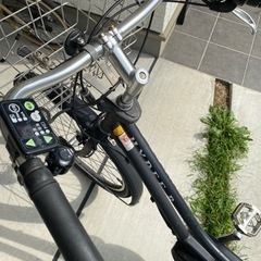 親子電動自転車の画像