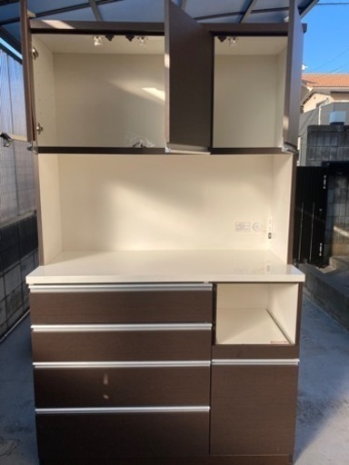 ダイニング食器棚　幅120×奥行50×高さ200cm