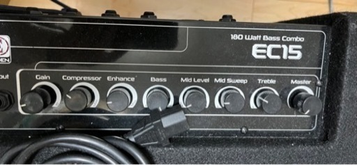  EDEN エデン 180W Bass Combo EC15 ベースアンプ　中古品