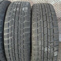 中古155/65R13スタッドレスアルミ付き４本セットの画像