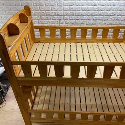 受け渡し決まりました】2段ベッド (ばんび) 篠栗のベッド《二段ベッド 