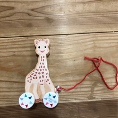 おさんぽキリン　木製