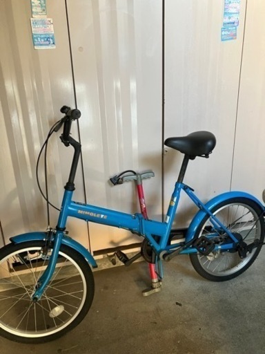 折りたたみ　自転車　空気入れ付き