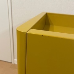 IKEA イドーセン デスク収納 ゴールデンブラウンの画像