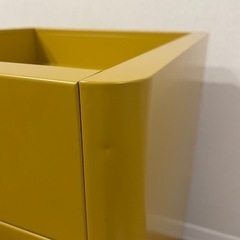 IKEA イドーセン デスク収納 ゴールデンブラウンの画像