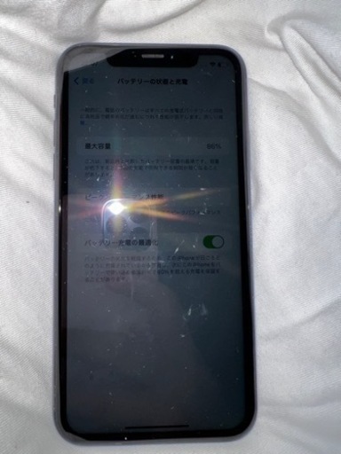 iPhone XR 充電器　今日で消します