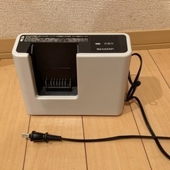 SHARP 掃除機のバッテリー充電器 中古の画像