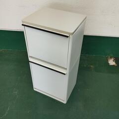ボックス　2段　ランドリー収納　ゴミ箱　