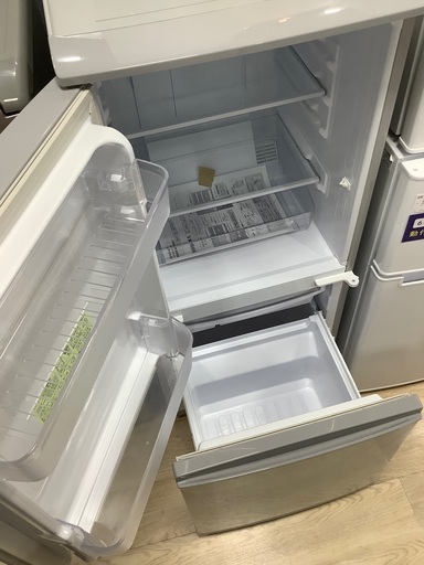  2ドア式冷蔵庫 SHARP SJ-D14F-S 137L 2020年製