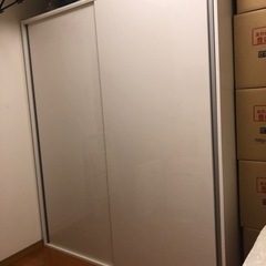 【決まりました。】ワードローブ　IKEA 大型　白