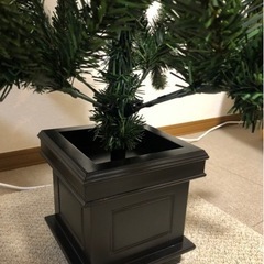 クリスマスツリー　ノエル　ヌードツリー　120cm  木製ポットツリーの画像