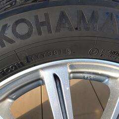 取引中【美品】195/65 R15 スタッドレス アルミホイール ナット付の画像