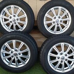取引中【美品】195/65 R15 スタッドレス アルミホイール ナット付の画像