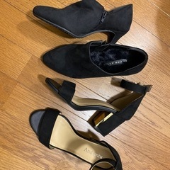 未使用ショートブーツ&サンダルセット　22.5〜23.0 Sサイ...