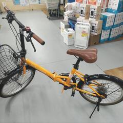 S284☆GOLDEN BISI☆ゴールデンビシ☆折りたたみ自転車☆黄