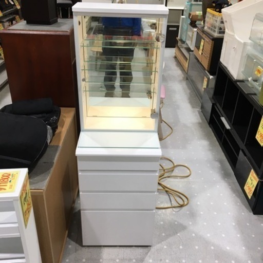 照明付きディスプレイラック