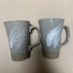 【新品未使用】美濃焼　さなえ窯　マグカップ