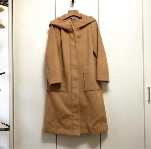 NOBLEの裏付きウールコート　すごく暖かいです