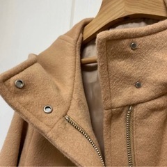 NOBLEの裏付きウールコート　すごく暖かいですの画像