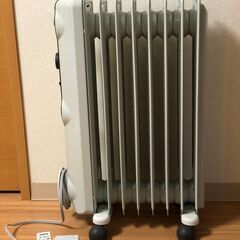デロンギ(DeLonghi) オイルヒーター [8~10畳用] ゼロ風暖房 ホワイト HJ0812の画像