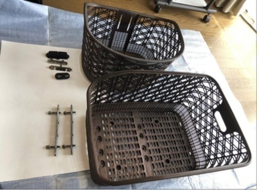 🟣完了🟣◎前後カゴ◎ Panasonic 電動アシスト自転車 ViVi 純正