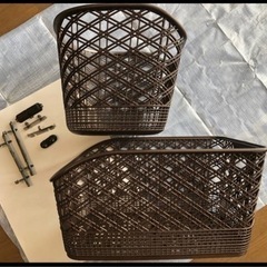 🟣完了🟣◎前後カゴ◎ Panasonic 電動アシスト自転車 ViVi 純正