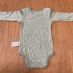 【記名なし】ロンパース  長袖　90㎝の画像