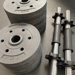 可変式ダンベル 7.5kg x2 二個セット　筋トレの画像