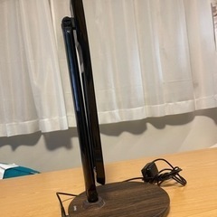 木目調　LED 卓上ライトの画像