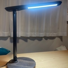 木目調　LED 卓上ライトの画像