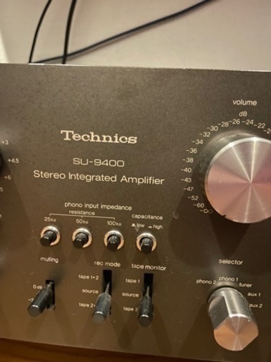 テクニクス プリメインアンプ　su-9400