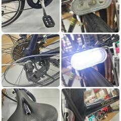 J039★サビ使用感有り★スポーティー自転車★BRIDGESTONE MarkRosa★7段変速★LEDオート★27インチの画像